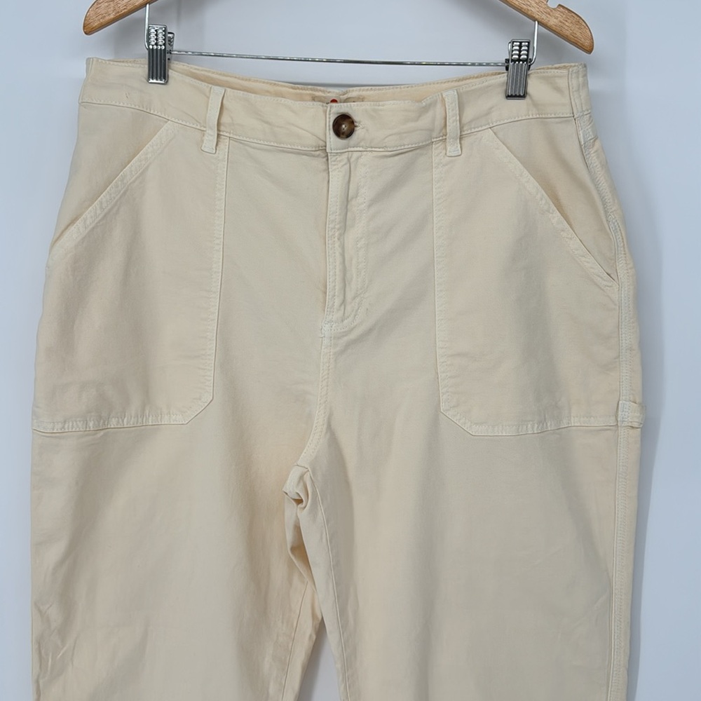 NWOT Marine Layer Maya Utility Cargo Pants Women’s Casual Straight Leg Size 14 - Picture 3 of 11